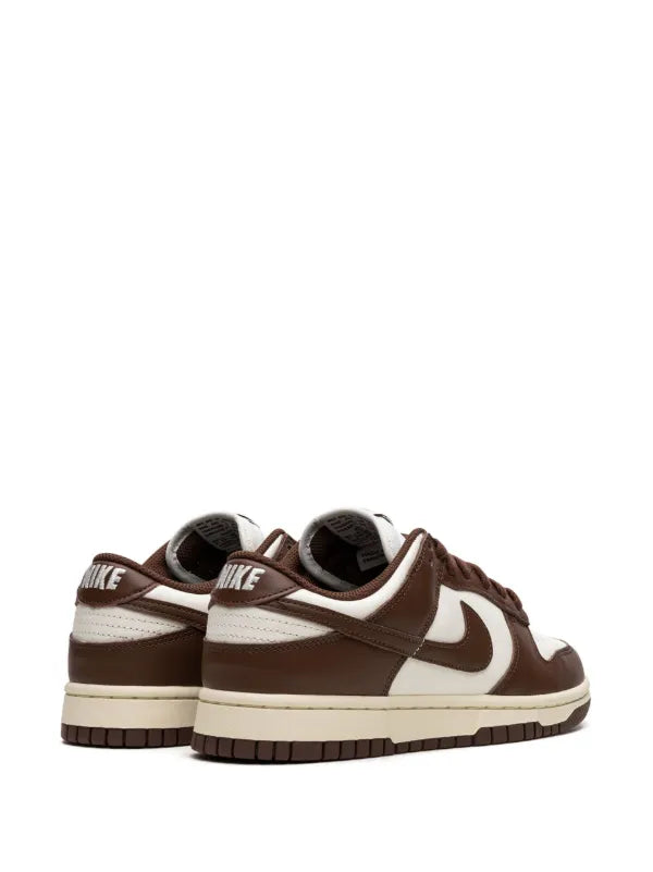 Nike dunk low brown&white