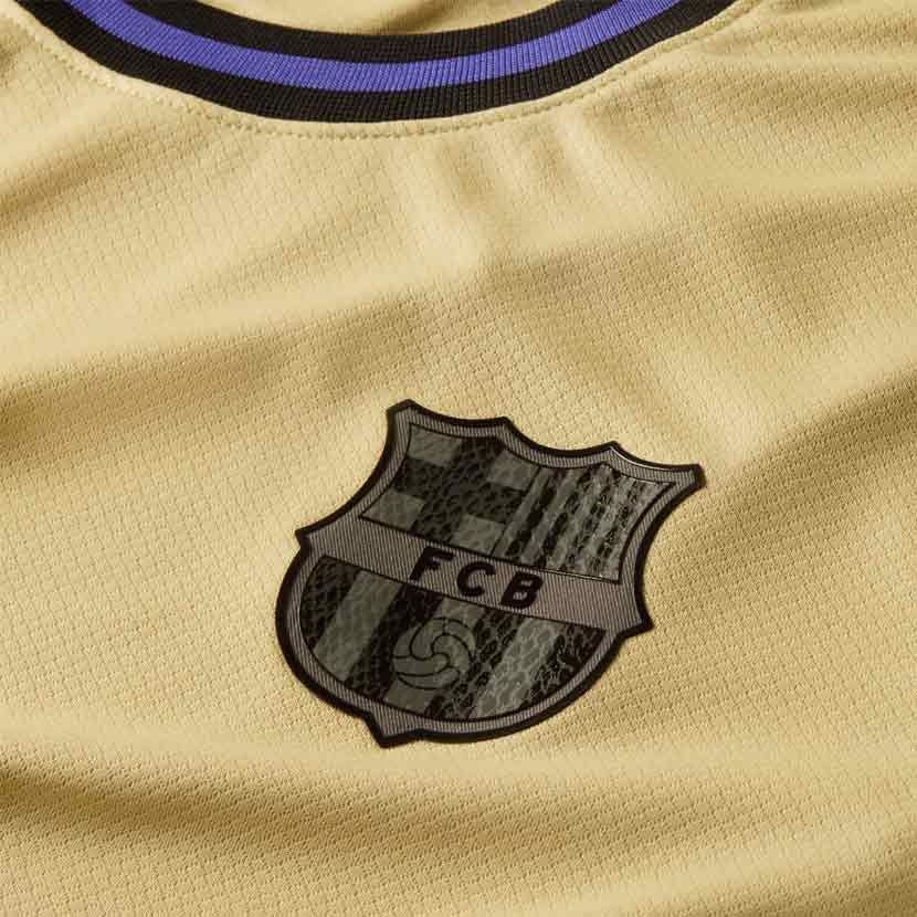 Nike FC Barcelona 25/26 Away T-shirt Gold/Violet